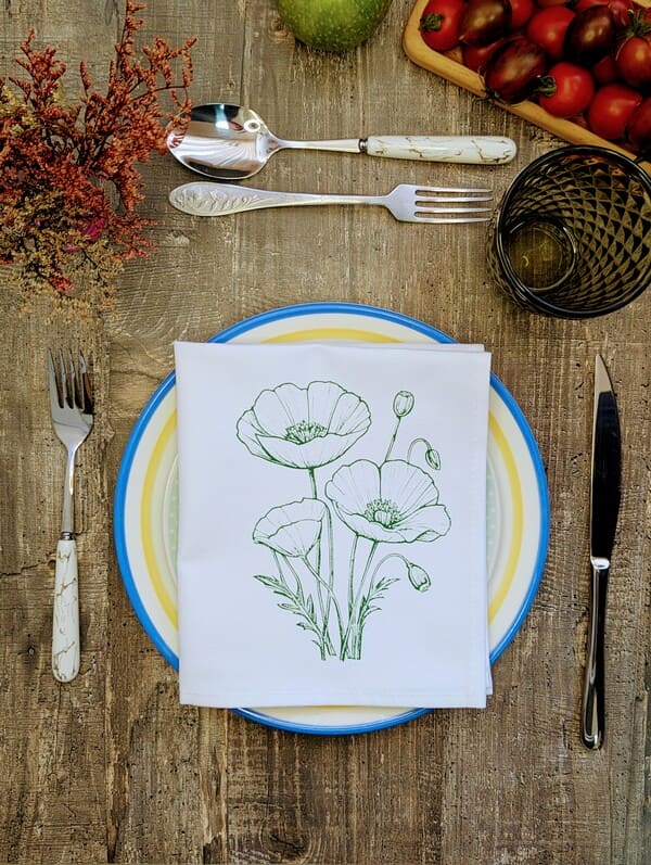 Зеленые маки