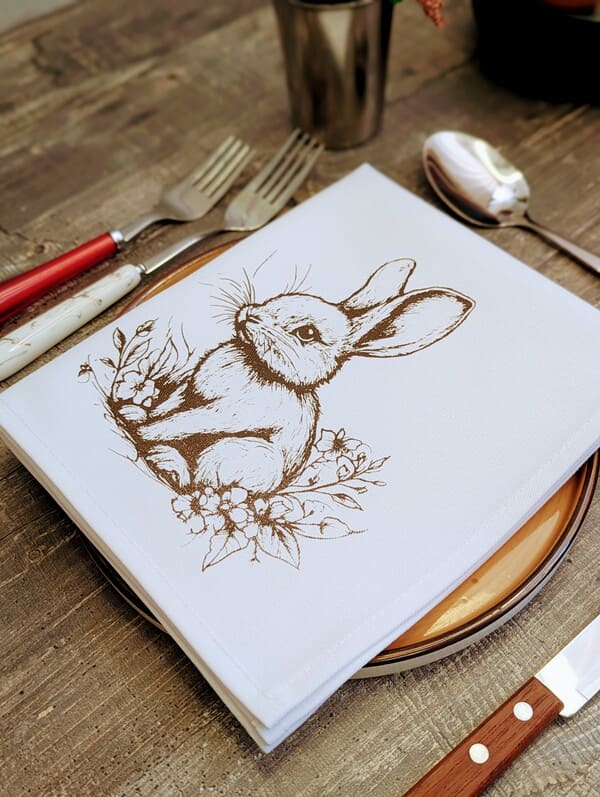 Коричневый кролик