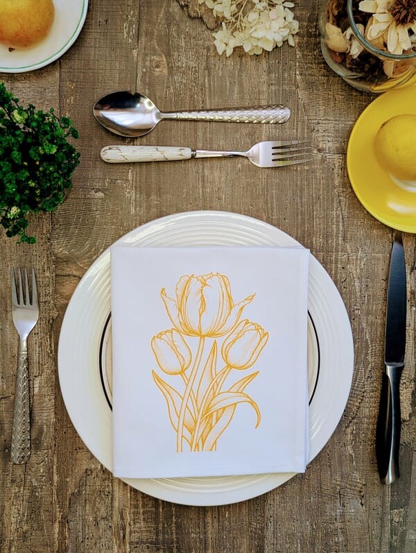 Желтый тюльпан