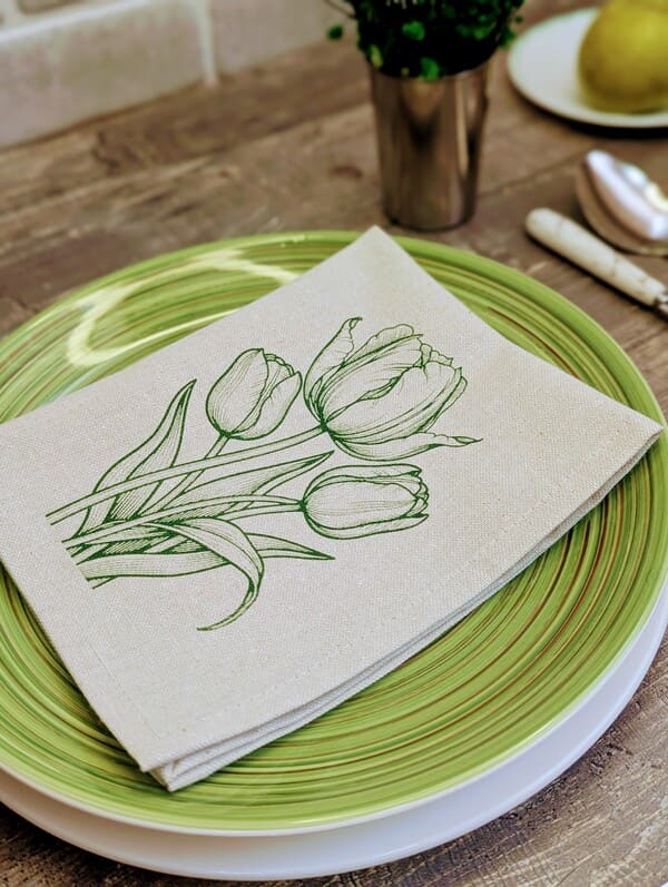 Зеленый тюльпан